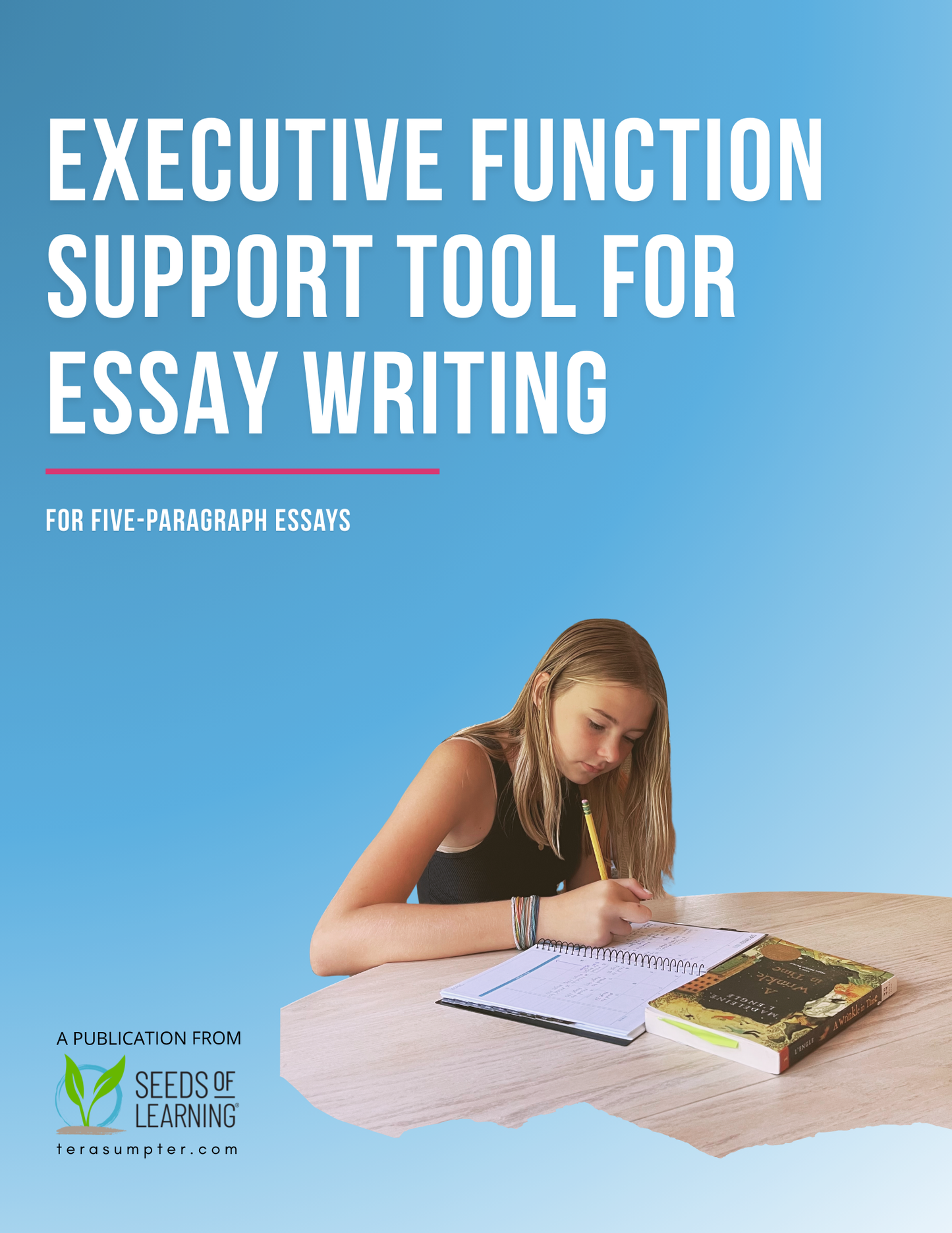 Executive Function Support Tool for Essay Writing Digital Download