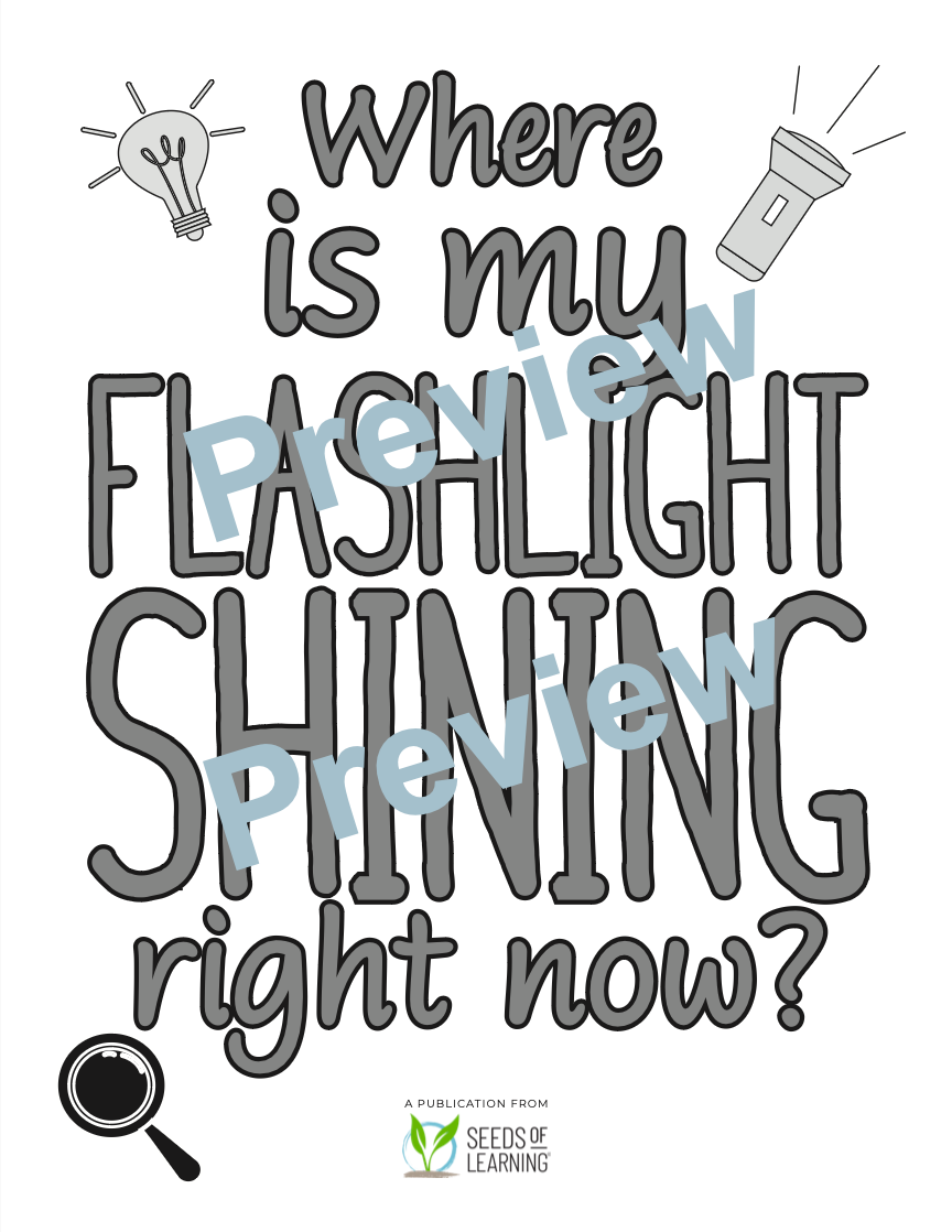 Reflexive Questioning Visual Printouts Digital Download