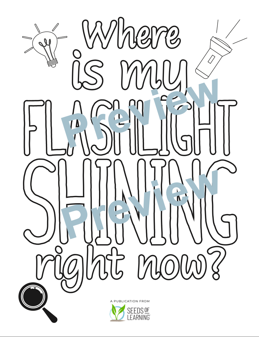 Reflexive Questioning Visual Printouts Digital Download