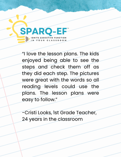 SPARQ-EF™ Phase 4: Learning Through Self-Evaluation in Early Elementary Classrooms (Digital Download)