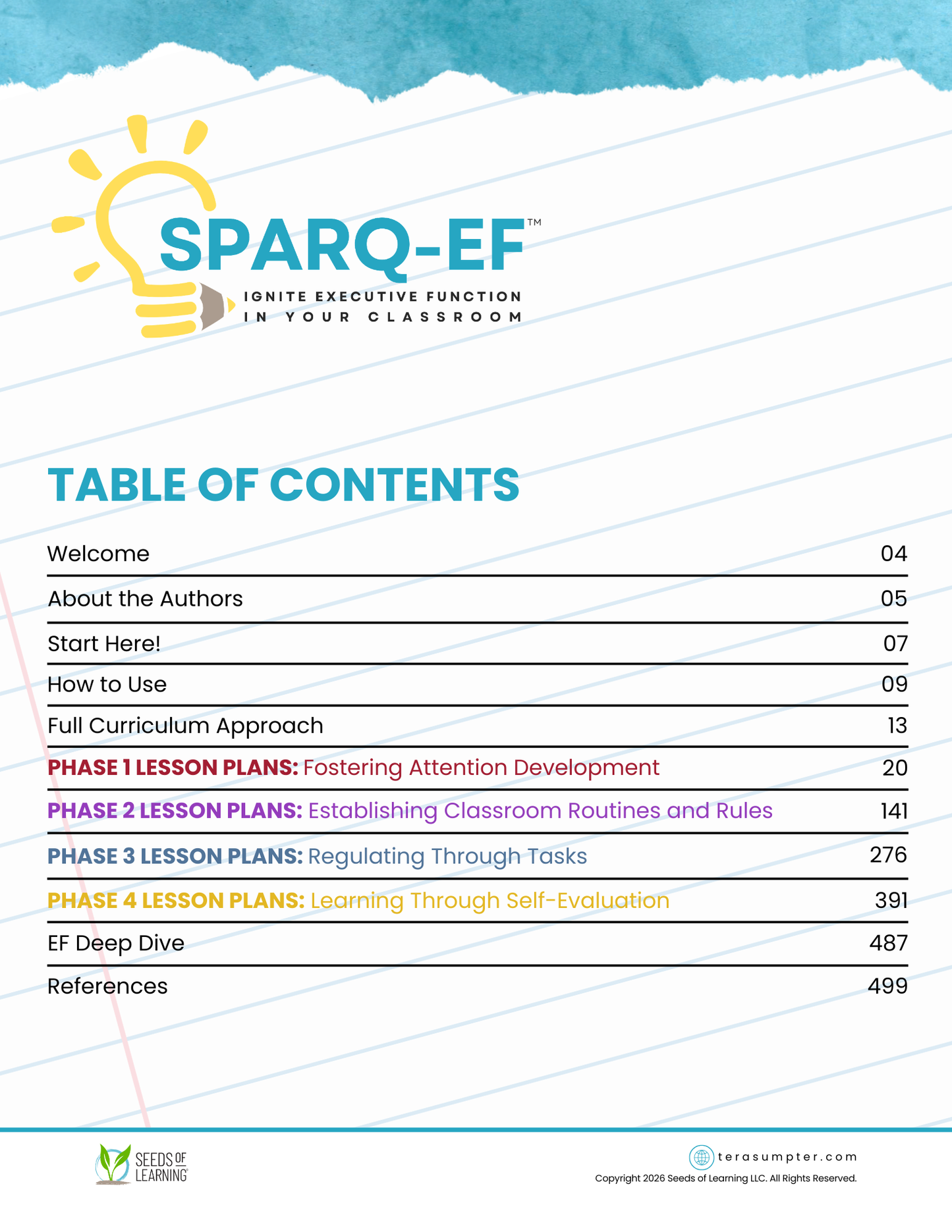 SPARQ-EF™ Early Elementary Professional Bundle Phases 1-4 (Digital Download)