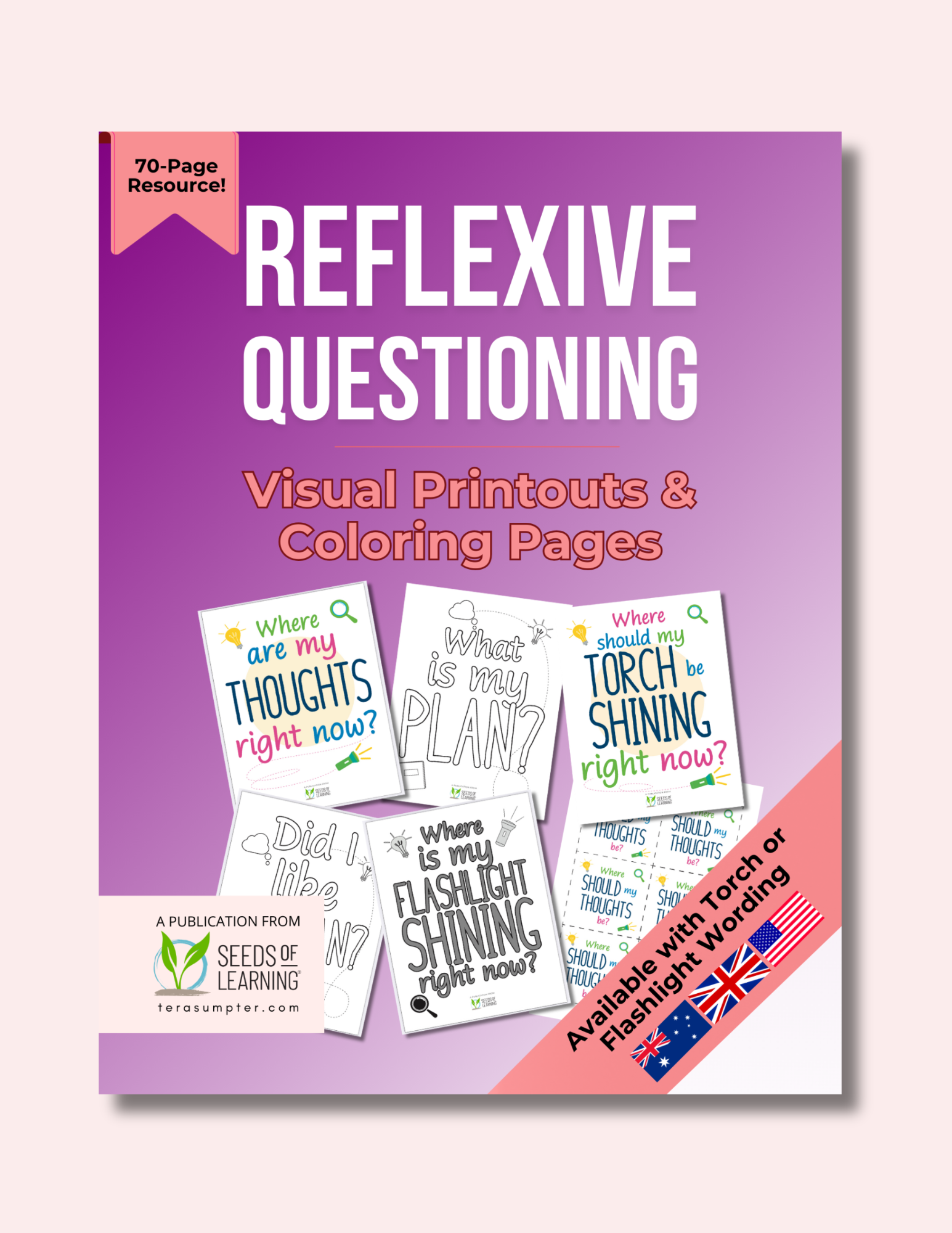 Reflexive Questioning Visual Printouts Digital Download – Seeds of Learning