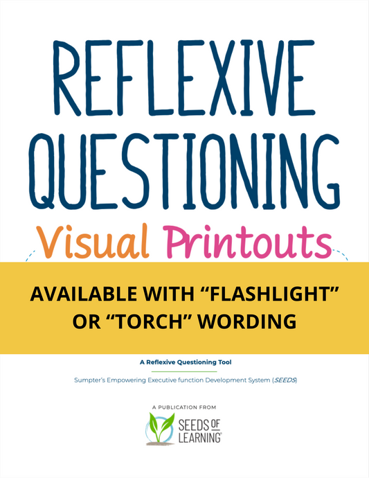 Reflexive Questioning Visual Printouts Digital Download